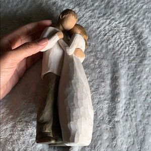 Willow Tree Promise Hand carved Couple Decor